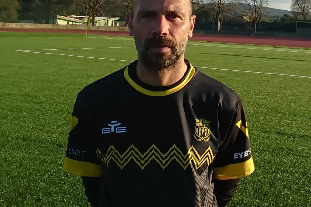 Giacomo Chessa, difensore del Villasimius (foto Andrea Serreli)
