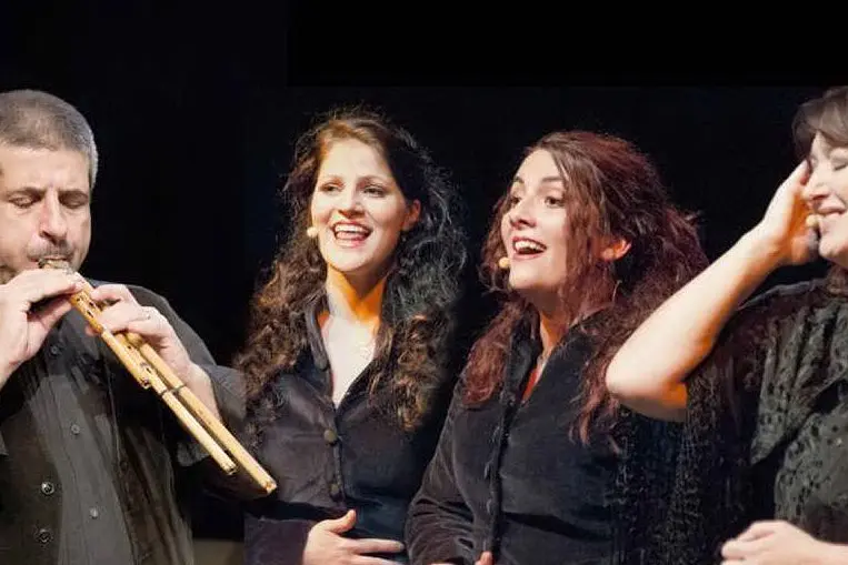 nella foto, da sinistra, Orlando Mascia, Manuela Ragusa, Elisa Marongiu e Valeria Pilia