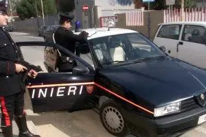 Una pattuglia dei carabinieri