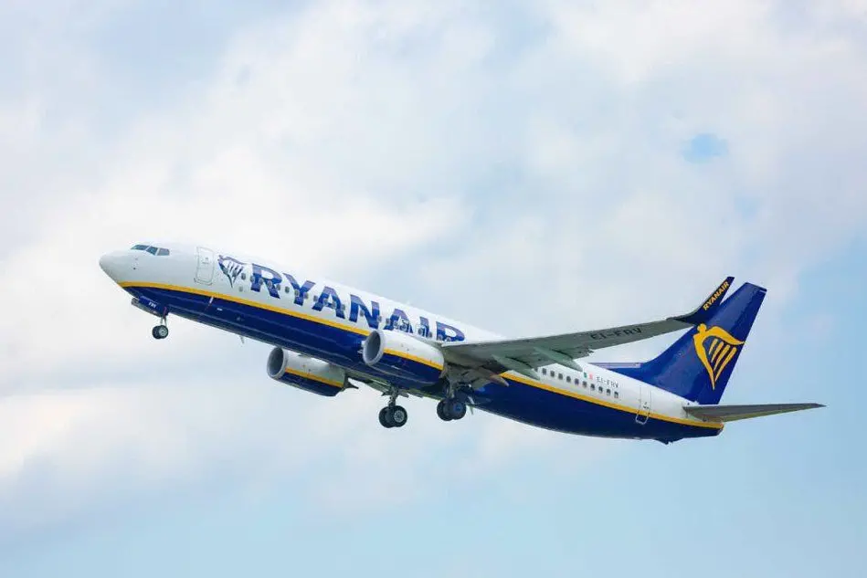 Un volo Ryanair (foto ufficio stampa)