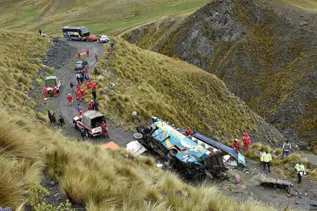 Un altro incidente di bus in Bolivia\u00A0(Ansa)