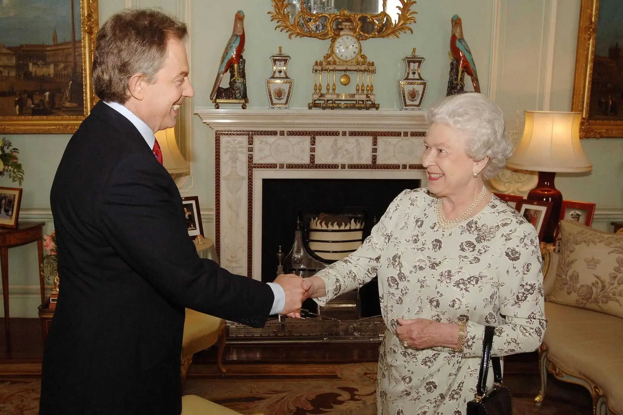 Con l'ex premier Tony Blair