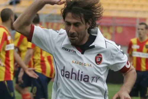 Conti esulta dopo il gol