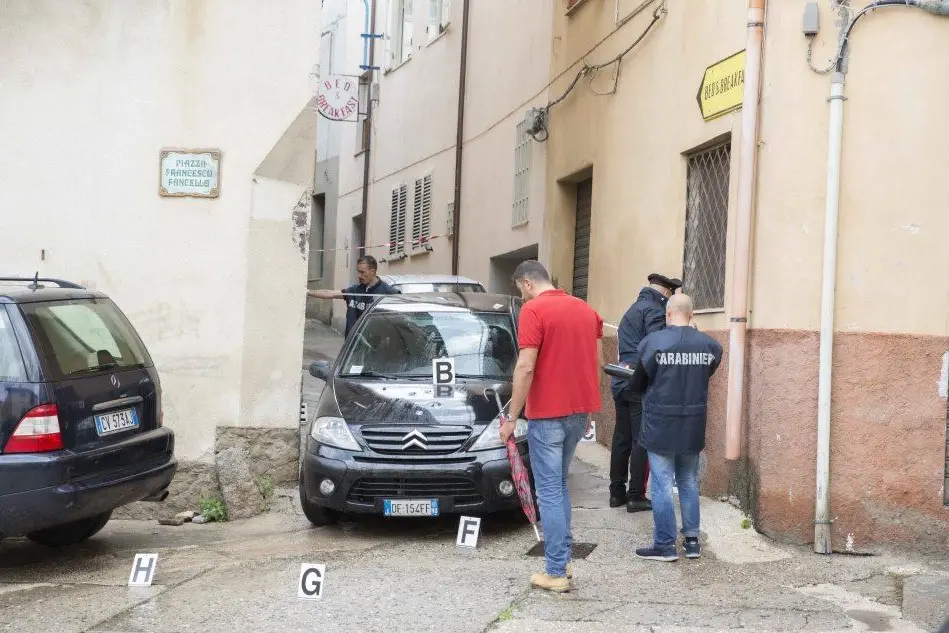Il luogo del tentato omicidio