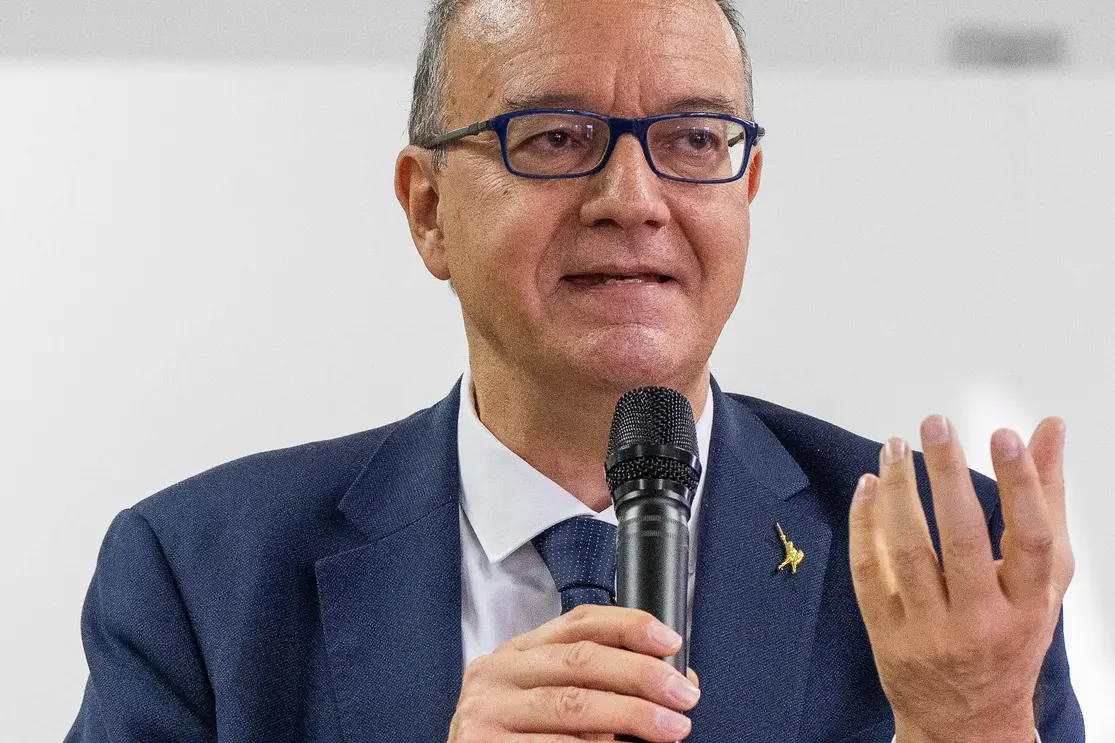 Il ministro Valditara visita la scuola istituto comprensivo Sorelle Agazzi,27 Maggio 2024, Ansa/Andrea Fasani