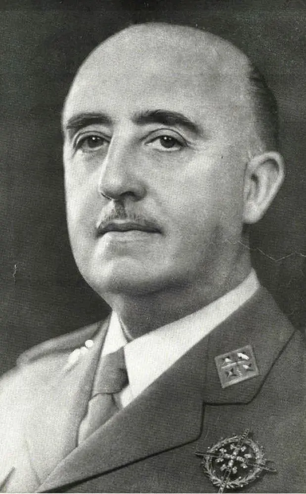 La dittatura del caudillo è iniziata nel 1939, dopo la sua vittoria nella Guerra civile (foto Wikipedia)