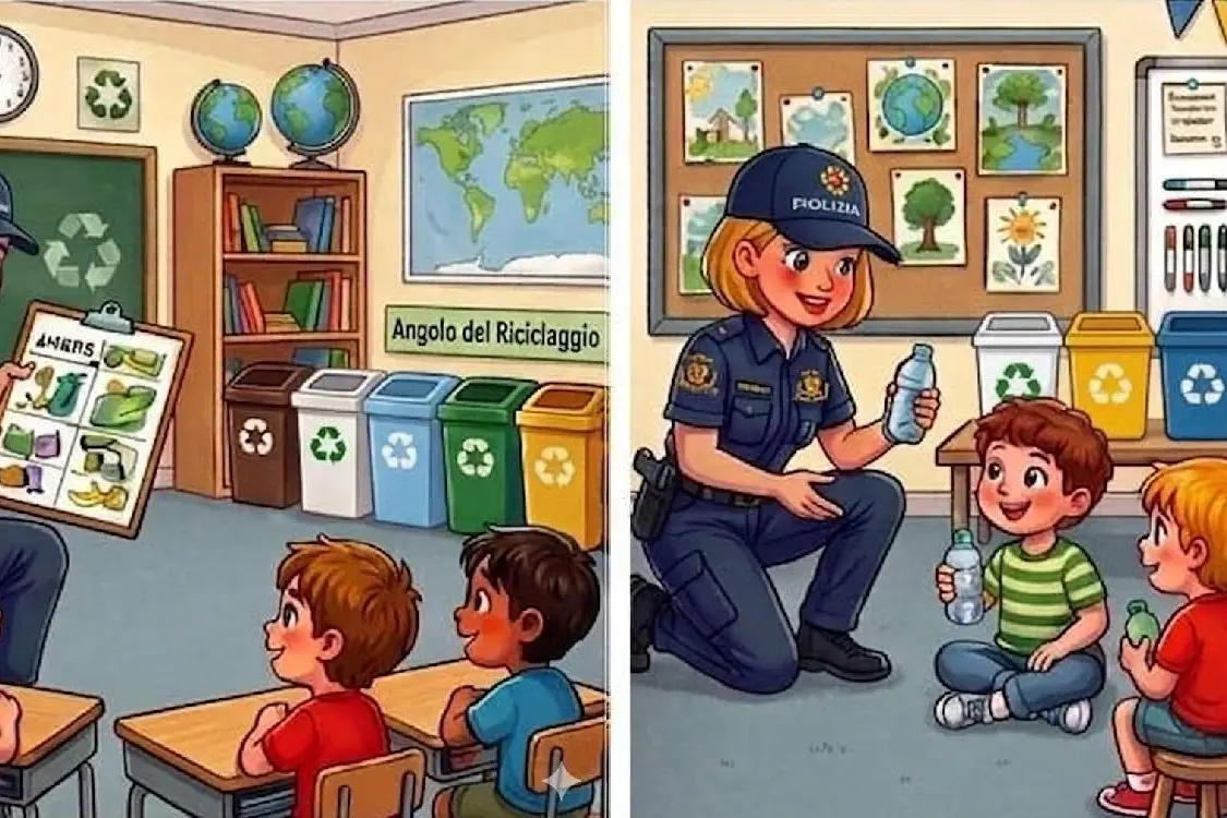 Le immagini del cartone animato ideato per il progetto (foto ufficio stampa)