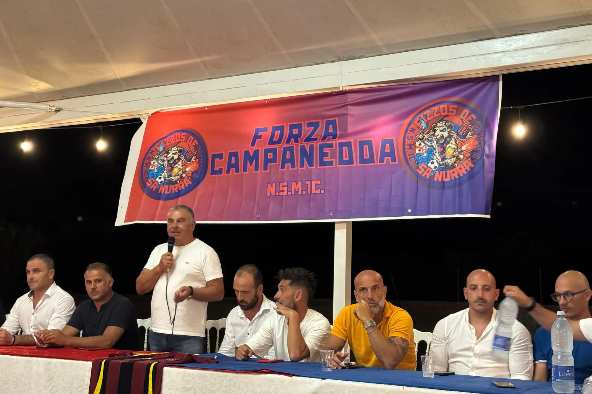 La presentazione della squadra