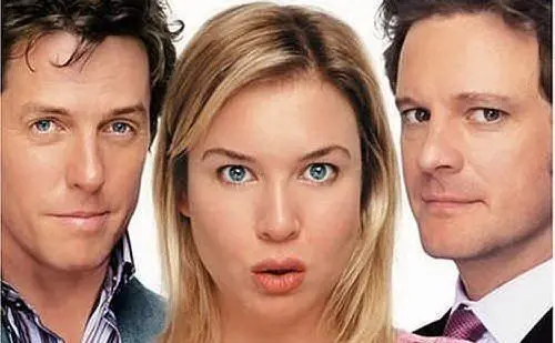La locandina di un film della saga di Bridget Jones