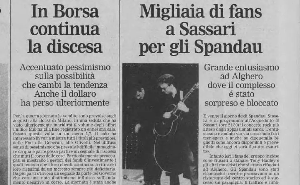 La notizia su L'Unione Sarda
