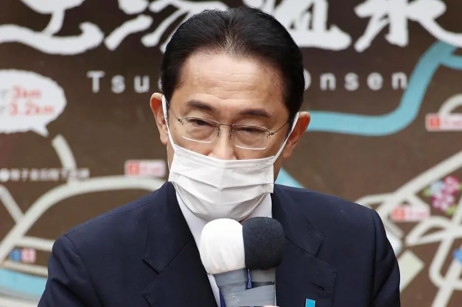 Il premier giapponese Fumio Kishida (Ansa-Epa)
