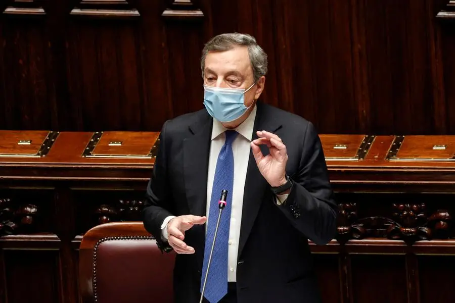 Mario Draghi (Ansa)