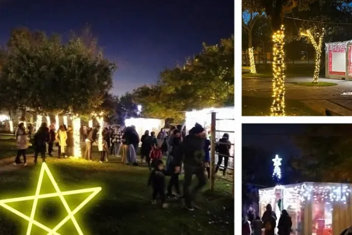 Il Villaggio di Babbo Natale a Valledoria (foto concessa)