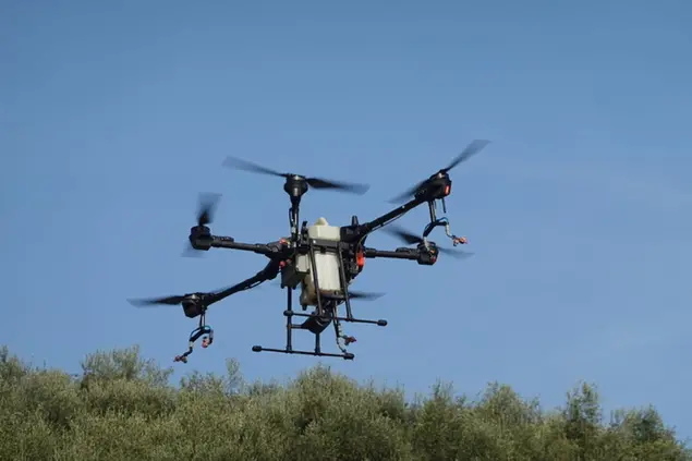 Un drone (foto Ansa)