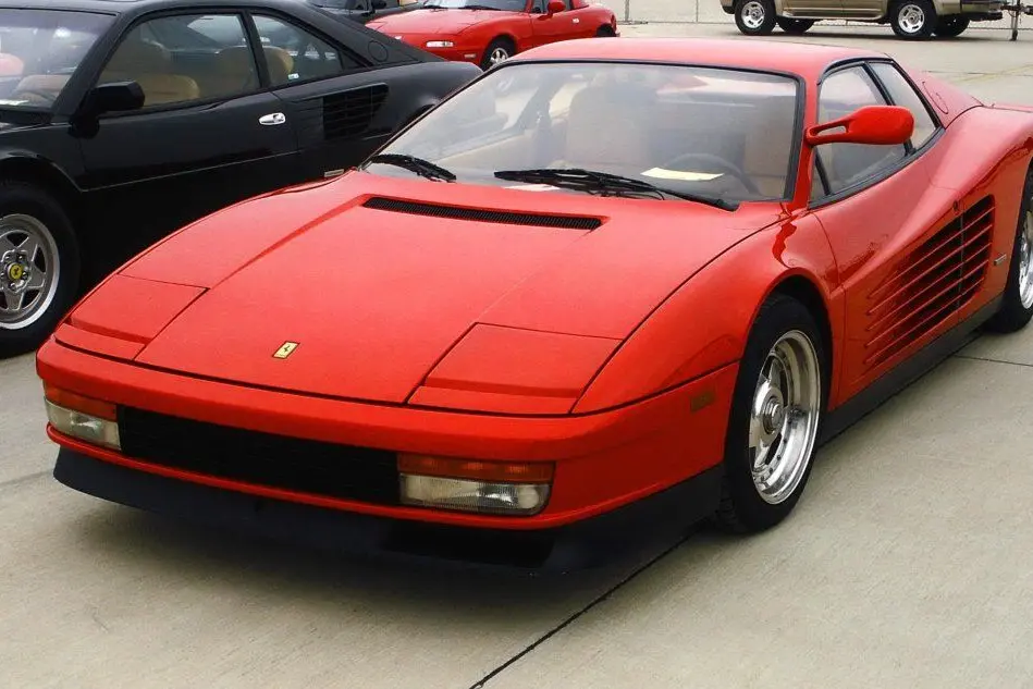 Una Ferrari Testarossa