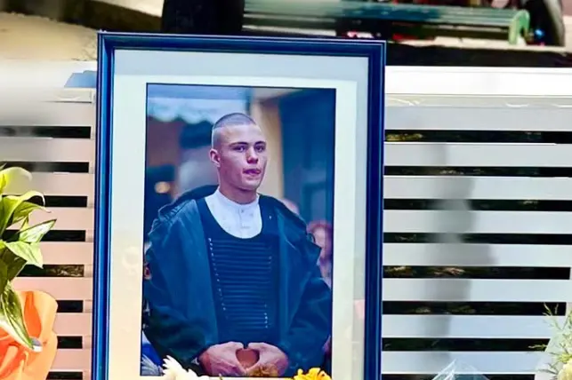 La panchina dedicata a Salvatore Piras (foto concessa)