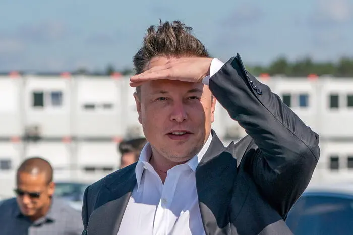 Elon Musk (foto Ansa/Epa)