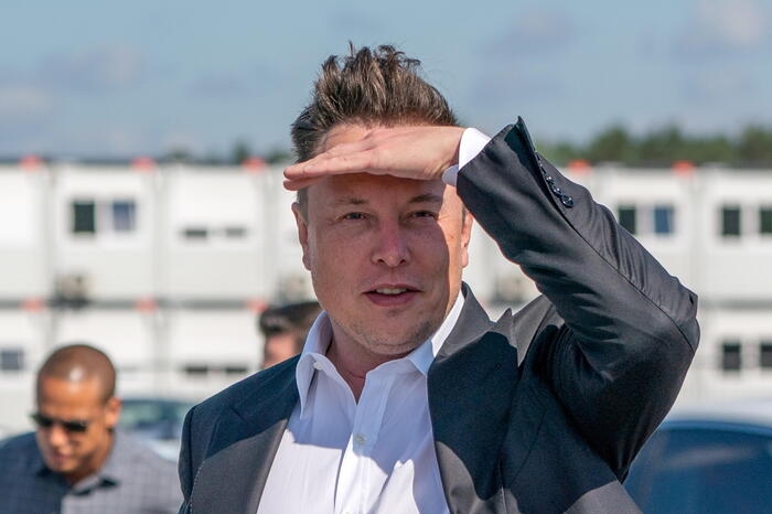Elon Musk (foto Ansa/Epa)