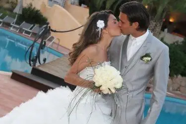 Robert Acquafresca e la moglie Michela