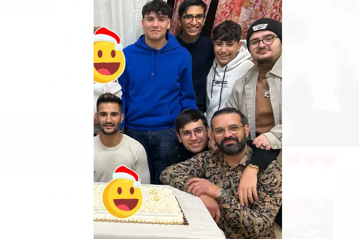 Buon anno a tutti dai cugini Arca, Abis, Dessi&rsquo;