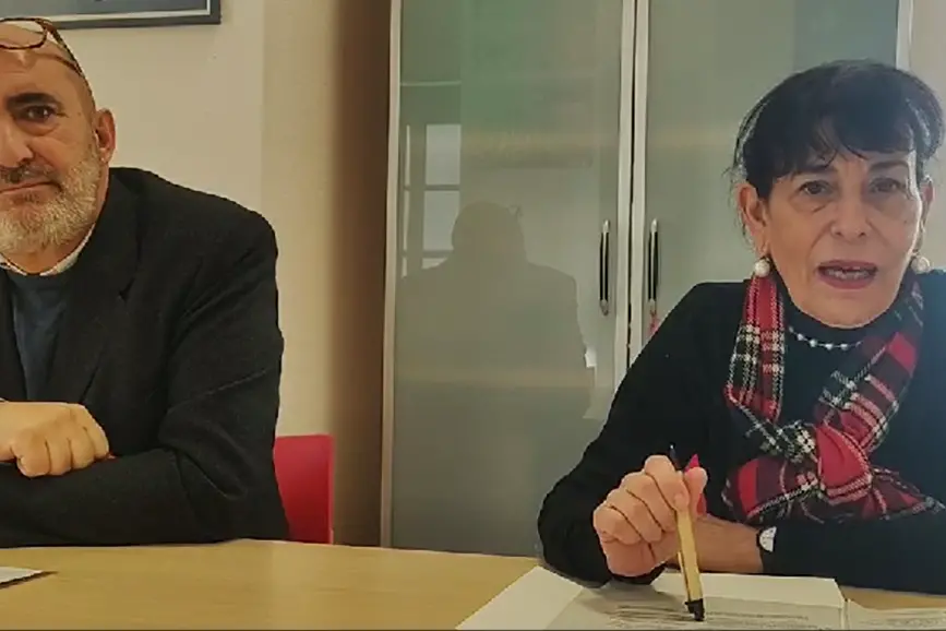 La Maddalena. La presidente del Parco Nazionale Rosanna Giudice e il direttore Giulio Plastina (foto Ronchi)