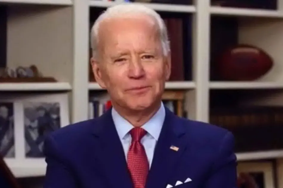 Joe Biden (foto da frame video via Ansa)