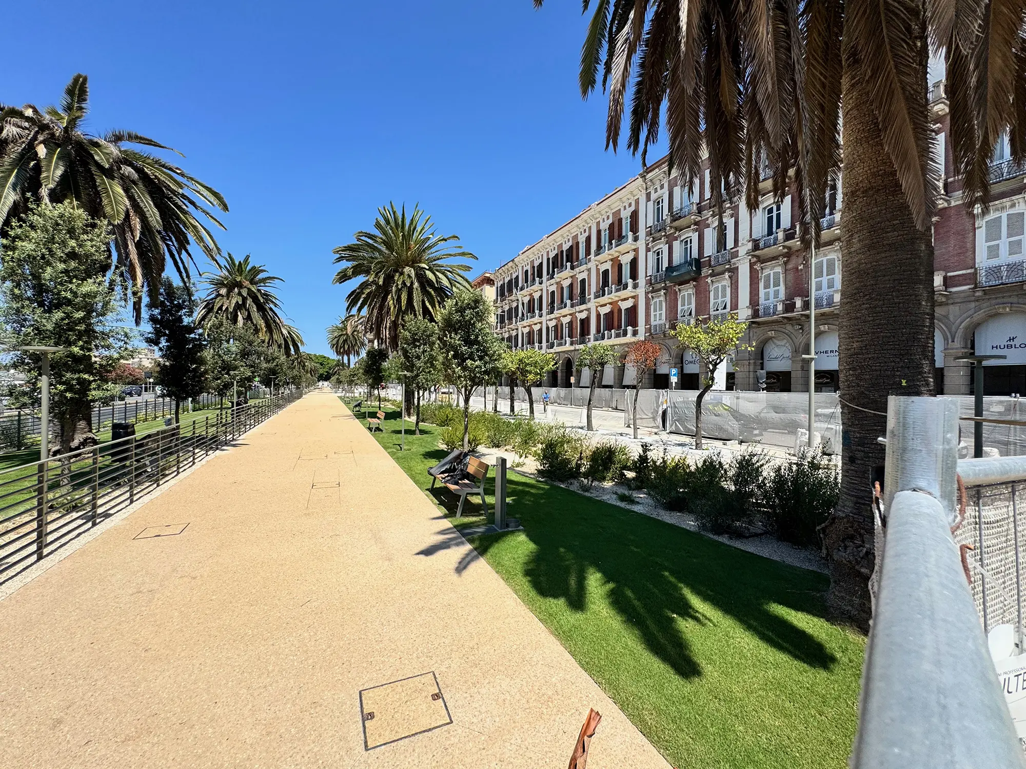 Cagliari 18 luglio 2025 - via Roma quasi ultimata . S. Anedda Endrich
