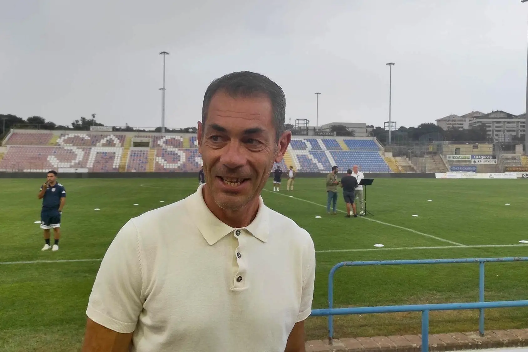 Il presidente della Torres Stefano Udassi (foto G. Marras)