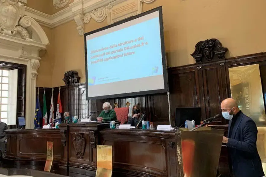La presentazione dell'iniziativa (foto ufficio stampa Università di Cagliari)