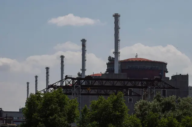 L'impianto di Zaporizhzhia (Ansa)