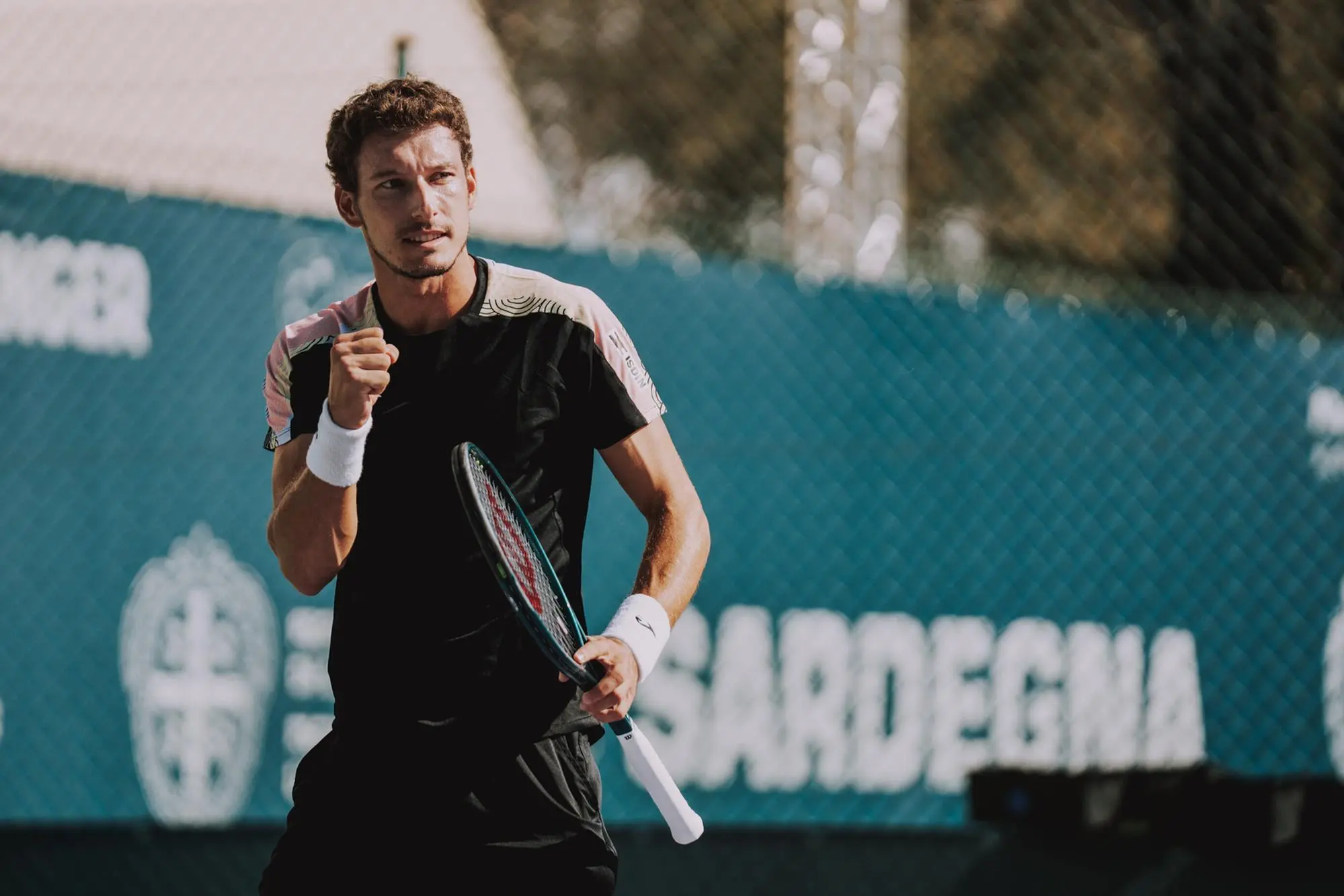 La grinta di Pablo Carreno Busta (foto Yuri Serafini)