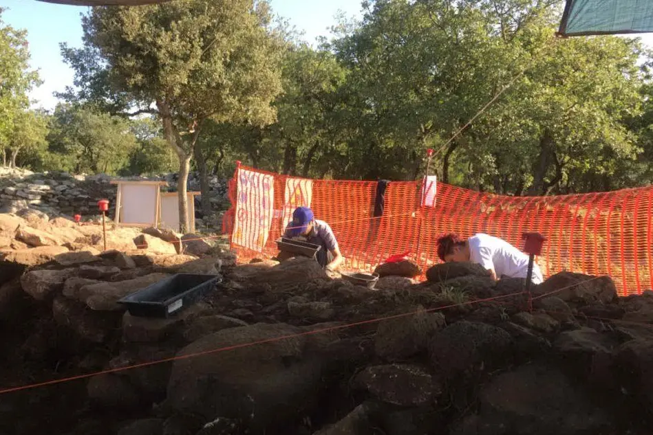 Il cantiere archeologico di Santa Vittoria di Serri