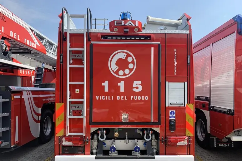 Vigili del fuoco (foto Ansa)