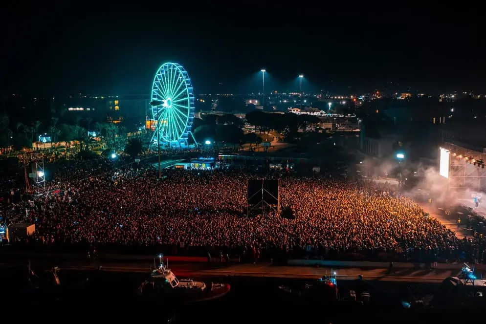Il Capodanno a Olbia (Foto Archivio Unione sarda)