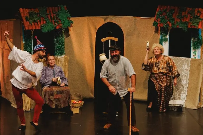 Uno spettacolo del Teatro S'Arza