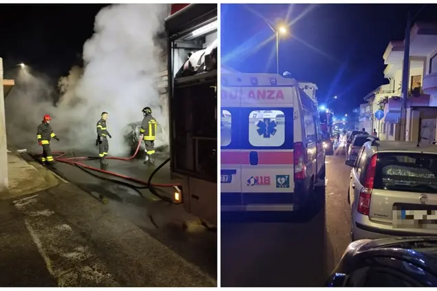 Incendio a Settimo San Pietro