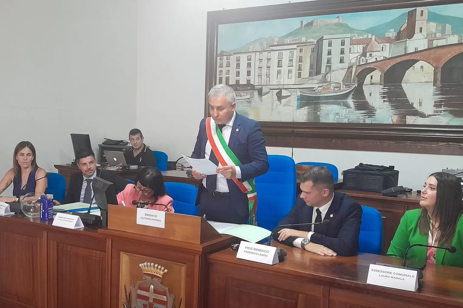 Bosa, la Giunta comunale