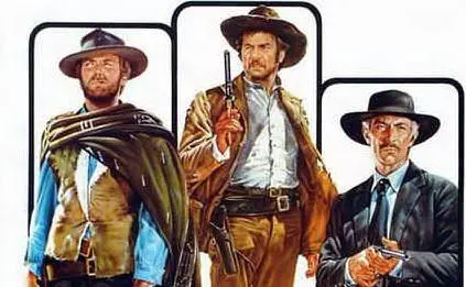 Attori principali: Clint Eastwood, Lee Van Cleef ed Eli Wallach