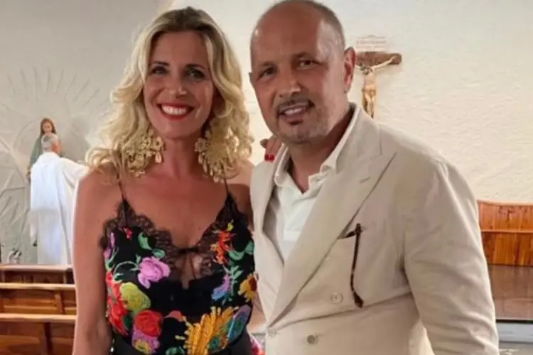 Sinisa Mihajlovic con la moglie Arianna (foto da Instagram)