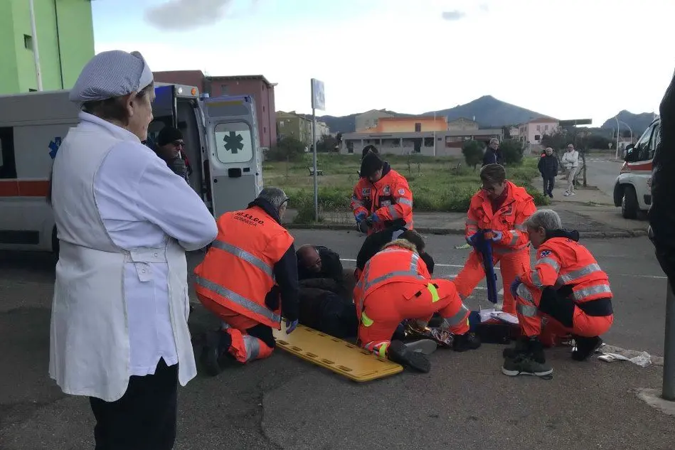 I soccorsi (foto L'Unione Sarda - Murru)