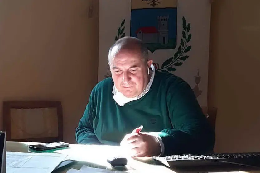 Angelo Sini, 51 anni, sindaco di Pattada (foto da lui concessa)