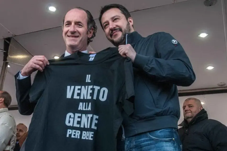 Zaia e Salvini