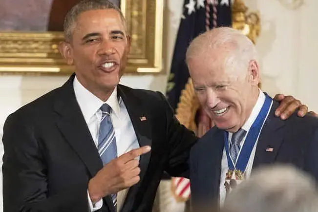 Joe Biden e Barack Obama (Ansa)