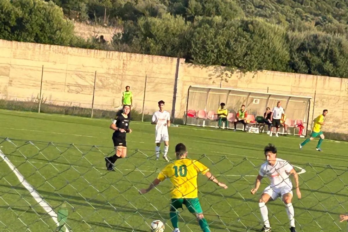 Una fase di Antiochense- Verde Isola. (Foto Scano)