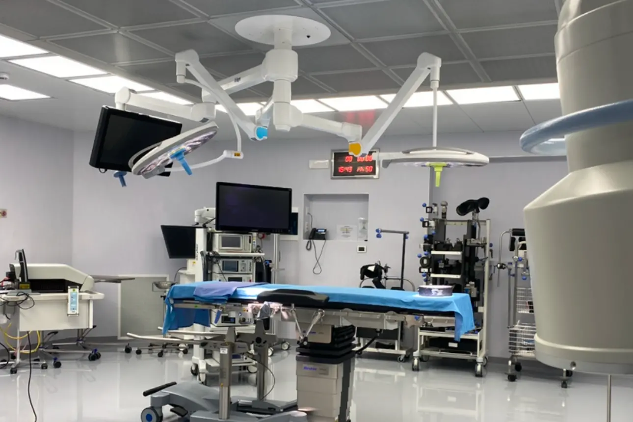 La nuova sala operatoria dell'ospedale Marino di Alghero