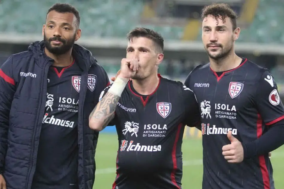 Joao Pedro, Pisacane e Ionita (Ansa)