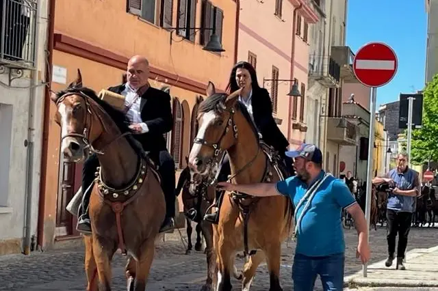 Giovanni Farina e Daniela Marongiu