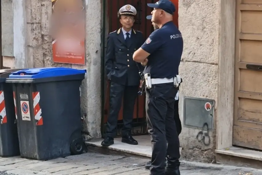 Il comandante della Polizia locale Gianni Serra (foto Floris)