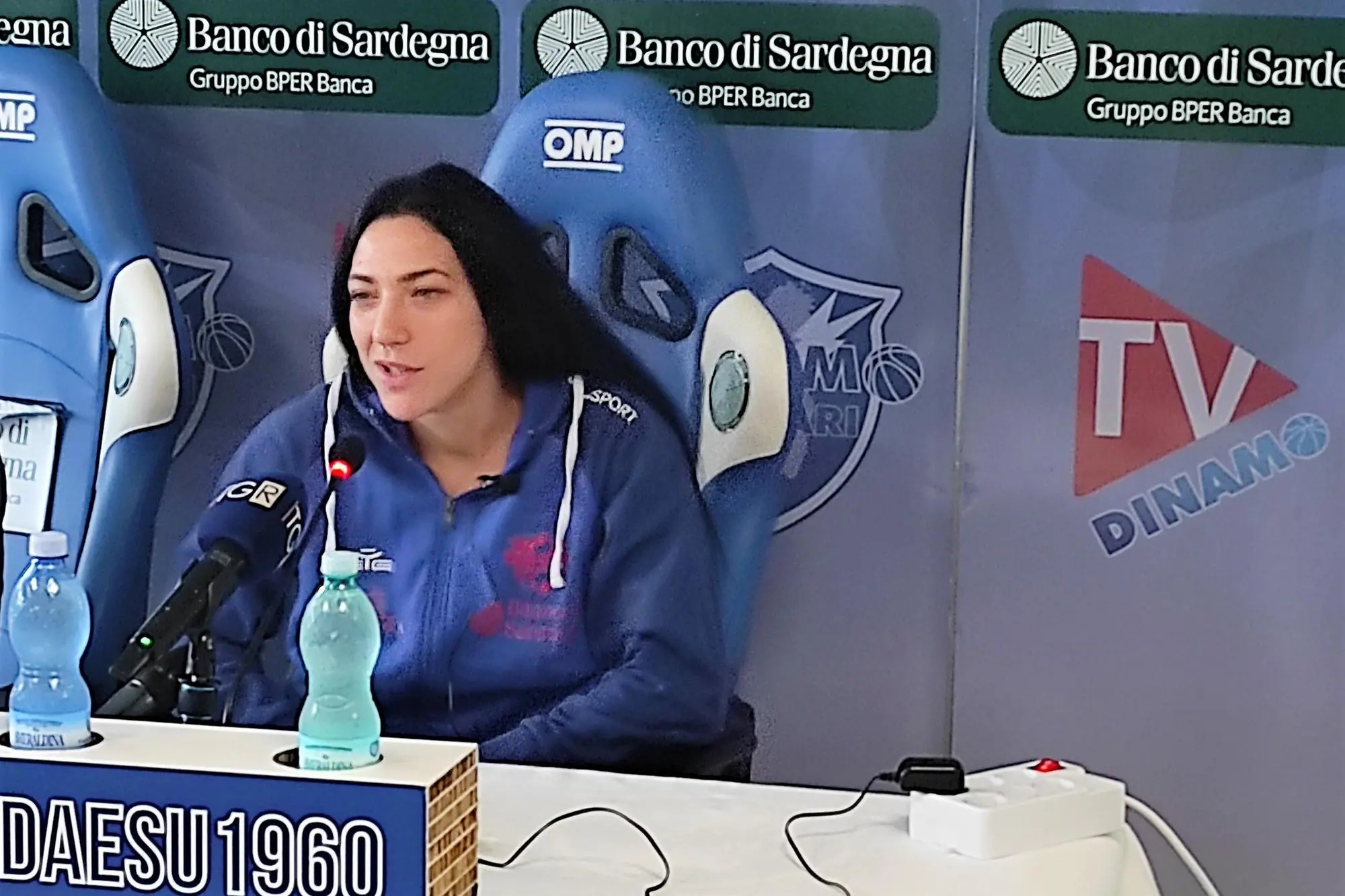 Il play e capitano Debora Carangelo (foto G. Marras)