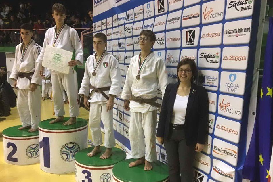 Judo, medaglia d'argento per Andrea Solina ai Campionati italiani Esordienti